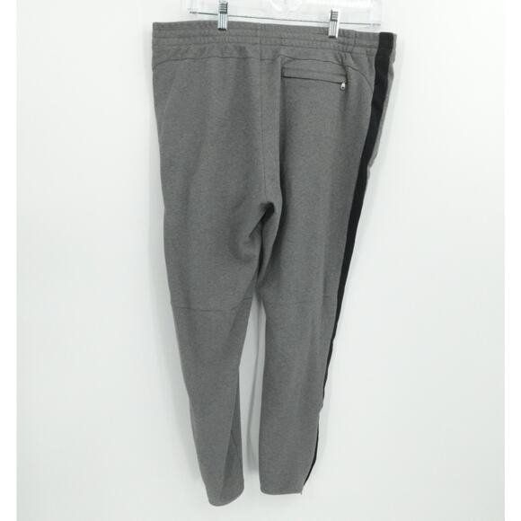 Polo Ralph Lauren Pants Mens M Gray Track Pony Ankle Zip Pull On Sweatpants - Picture 2 of 12
